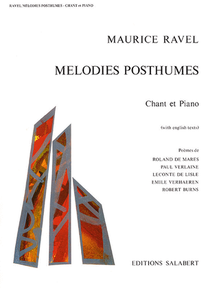 Book cover for Melodies Posthumes