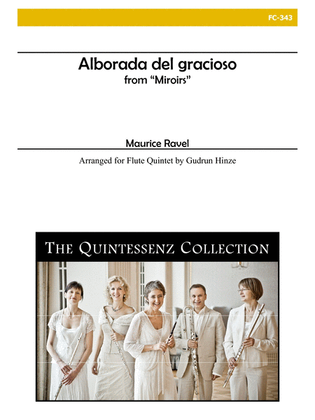 Book cover for Alborada del gracioso for Flute Quintet