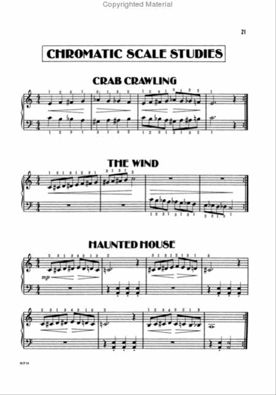 Technic Lessons, Level 3 Technic Lessons, Level 3 Piano Method scores gallery preview page 3