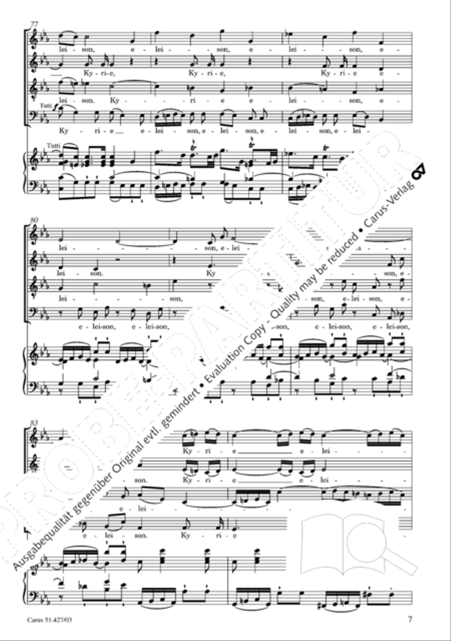 Mass in C Minor, K. 139/47a 