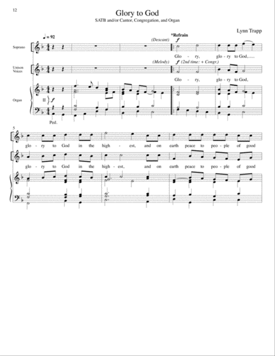 Morning Star Mass Morning Star Mass 4-Part scores gallery preview page 10