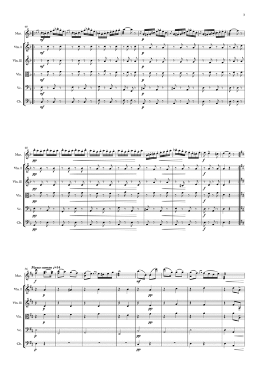 Czardas String Ensemble String Quartet scores gallery preview page 3