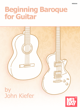 Book cover for Beginning Baroque for Guitar