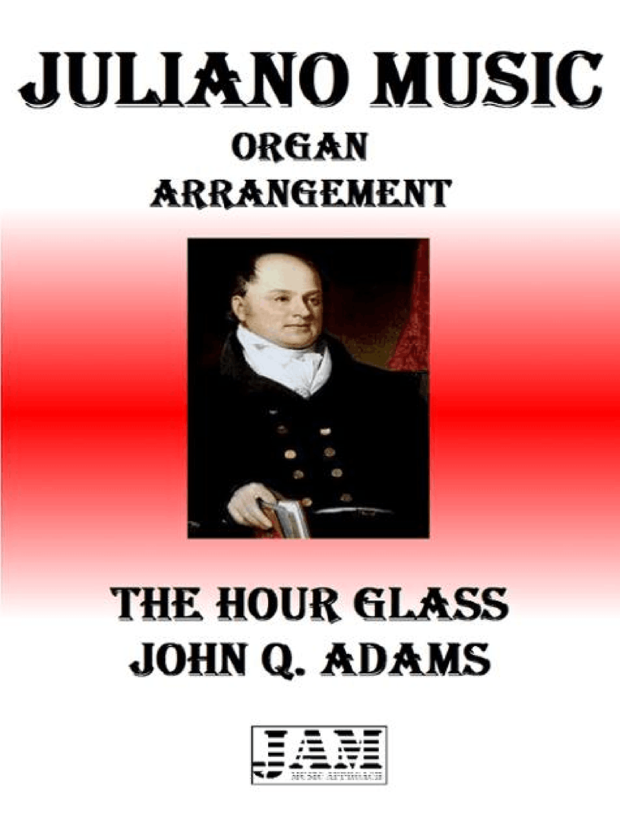 THE HOUR GLASS - JOHN Q. ADAMS (HYMN - EASY ORGAN) Organ Solo scores gallery preview page 1