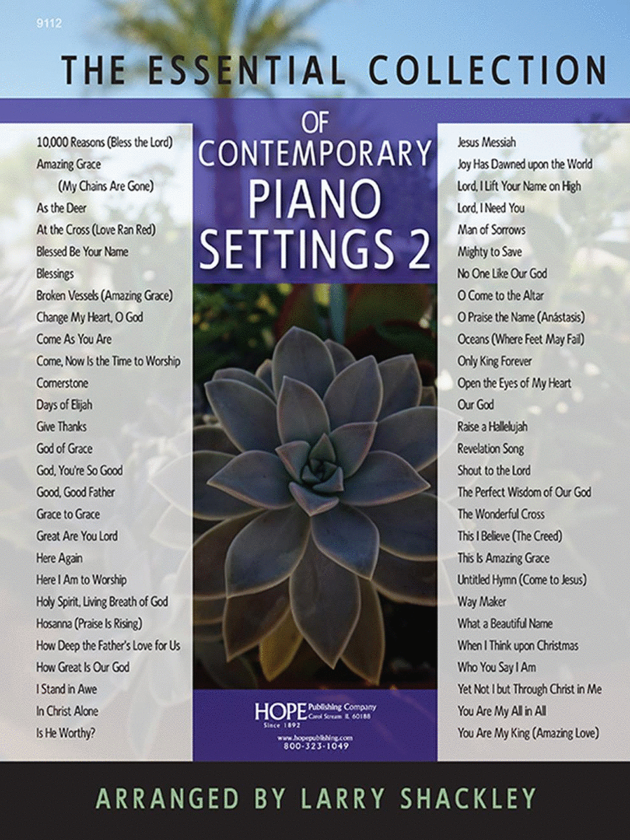 Essential Collection of Contemporary Piano Settings, Vol. 2 by Larry Shackley Piano Solo - Sheet Music