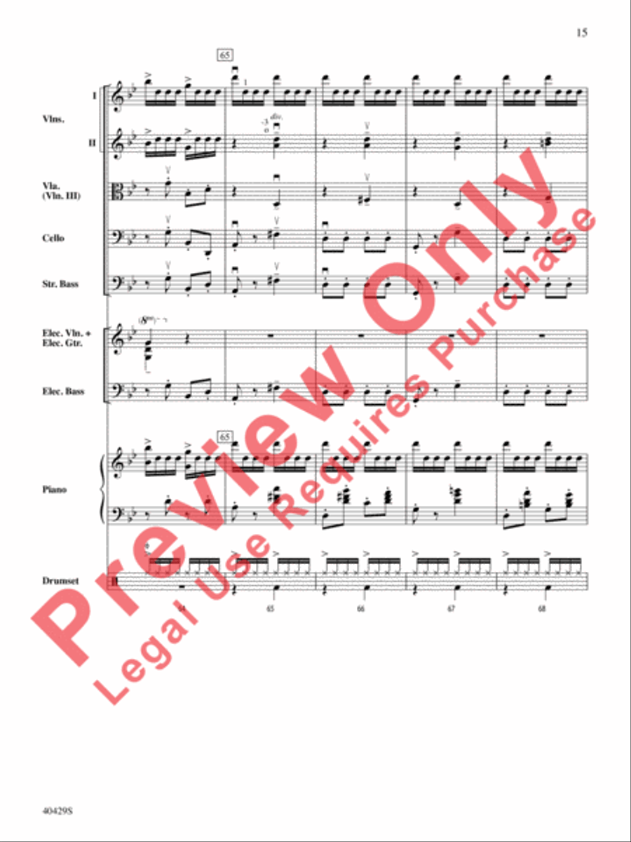 Wish Liszt Wish Liszt String Orchestra scores gallery preview page 16