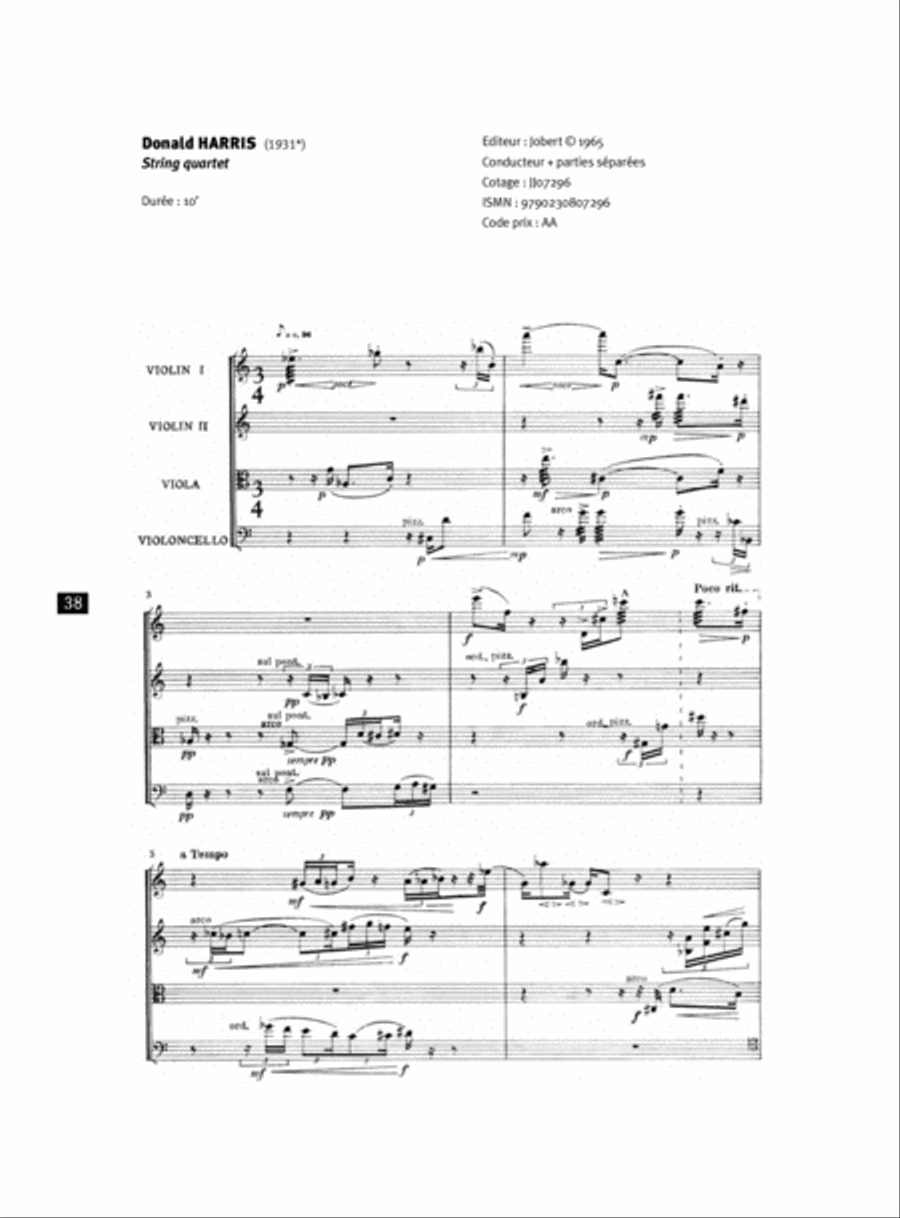 String Quartet String Quartet scores gallery preview page 2