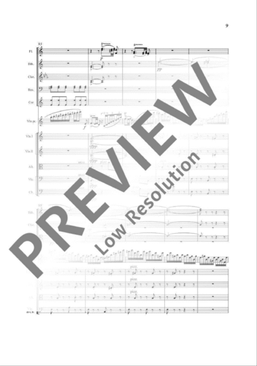 Introduction et Rondo capriccioso Orchestra scores gallery preview page 18