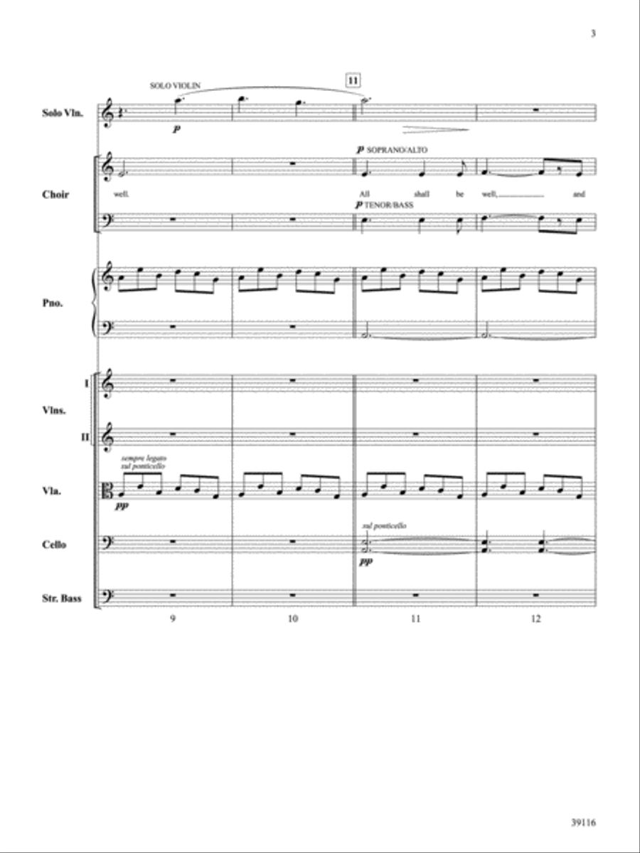 All Shall Be Well Choir scores gallery preview page 4