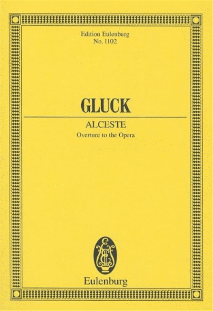 Alceste Orchestra scores gallery preview page 1