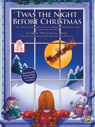 Book cover for Twas the Night Before Christmas - CD Kit