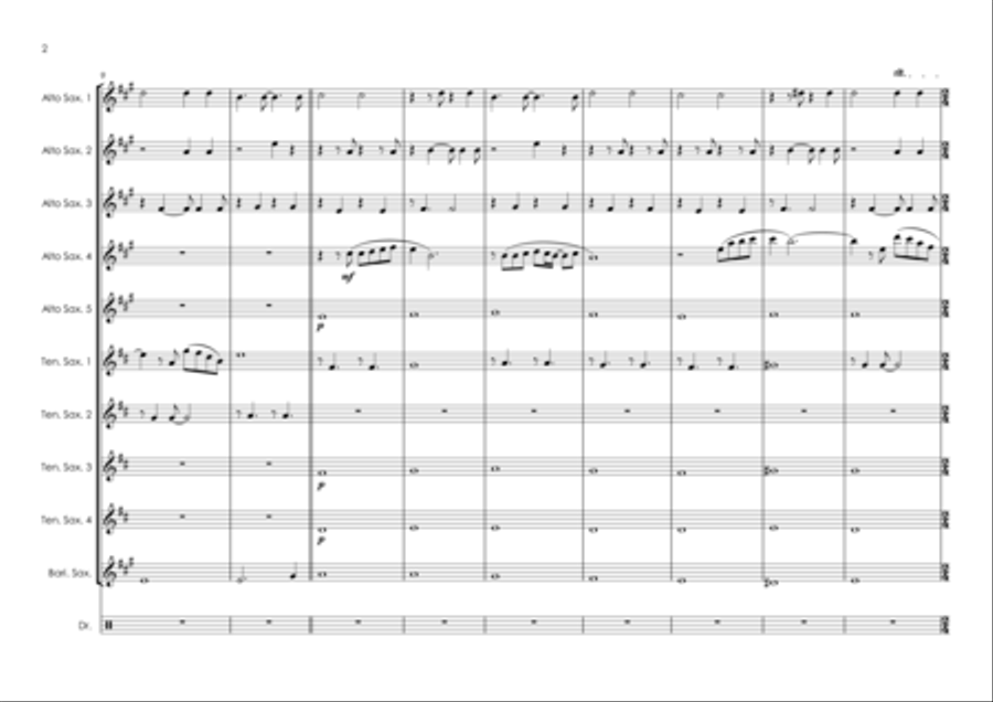 Music Woodwind Ensemble scores gallery preview page 4