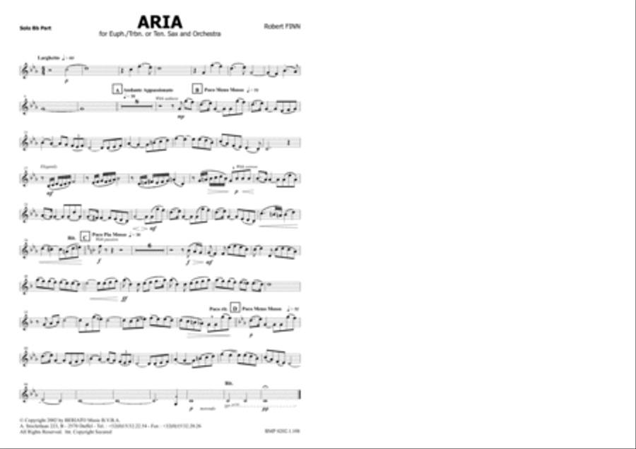 Aria Aria Brass Band scores gallery preview page 2
