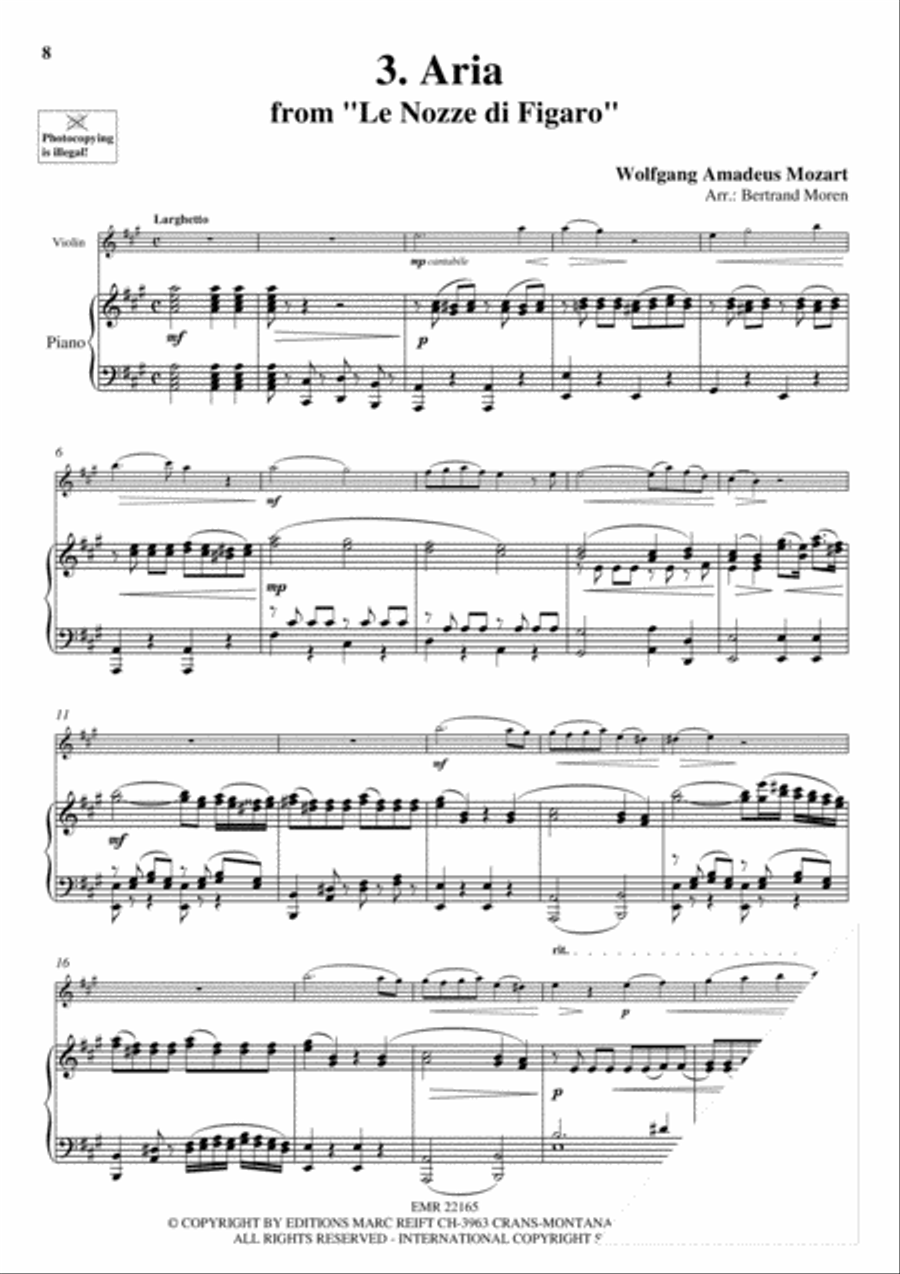 20 Greatest Slow Melodies Violin Solo scores gallery preview page 5