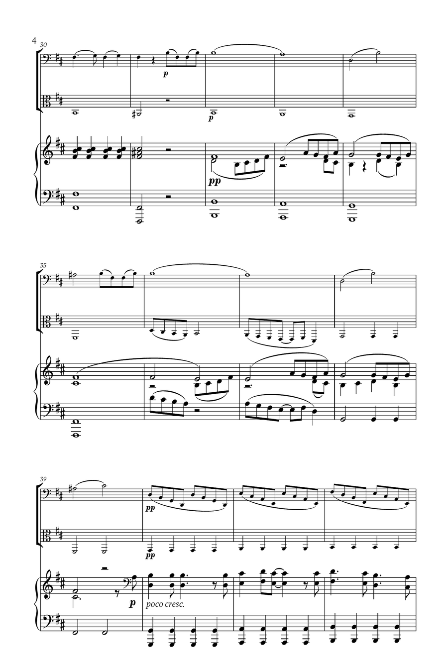 Mary, Did You Know? Mary, Did You Know? String Duet scores gallery preview page 4