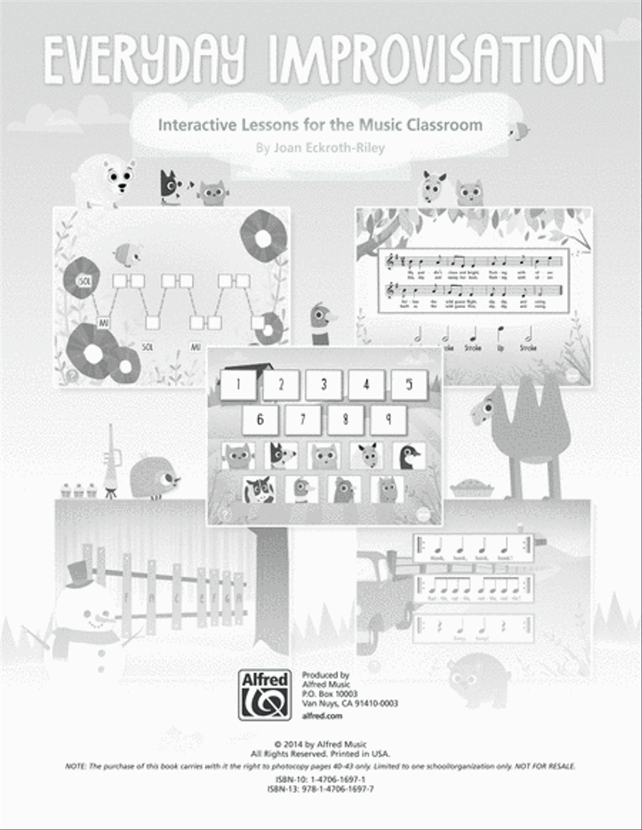 Everyday Improvisation Everyday Improvisation Electronic Media scores gallery preview page 7