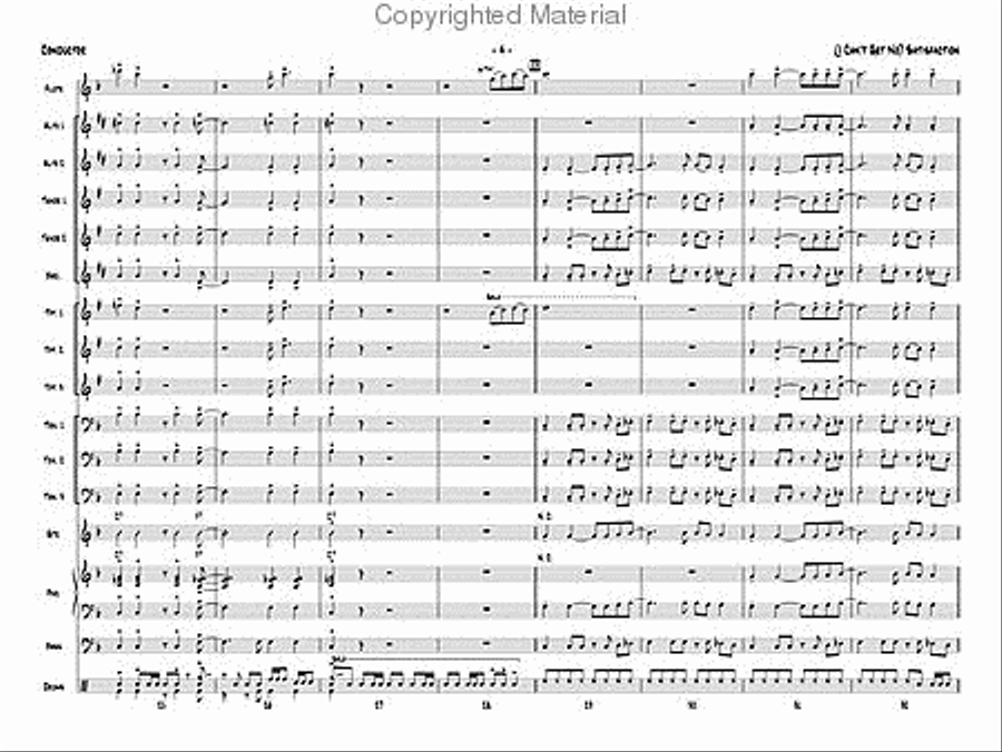 (I Can't Get No) Satisfaction Jazz Ensemble scores gallery preview page 5
