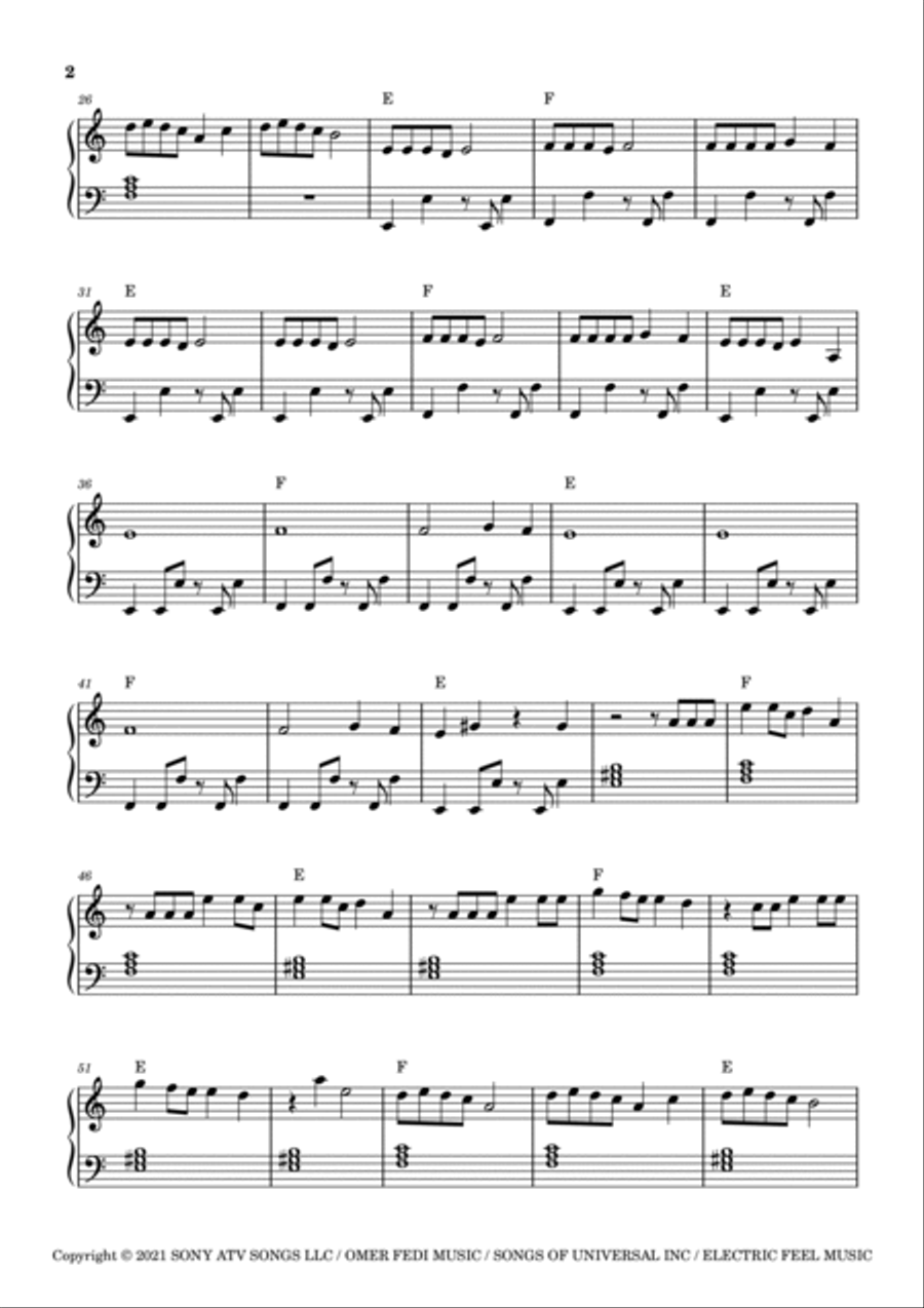 Montero Montero Small Ensemble scores gallery preview page 2