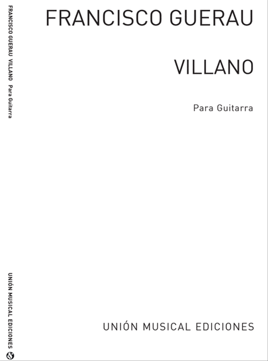 Villano Villano Acoustic Guitar scores gallery preview page 1