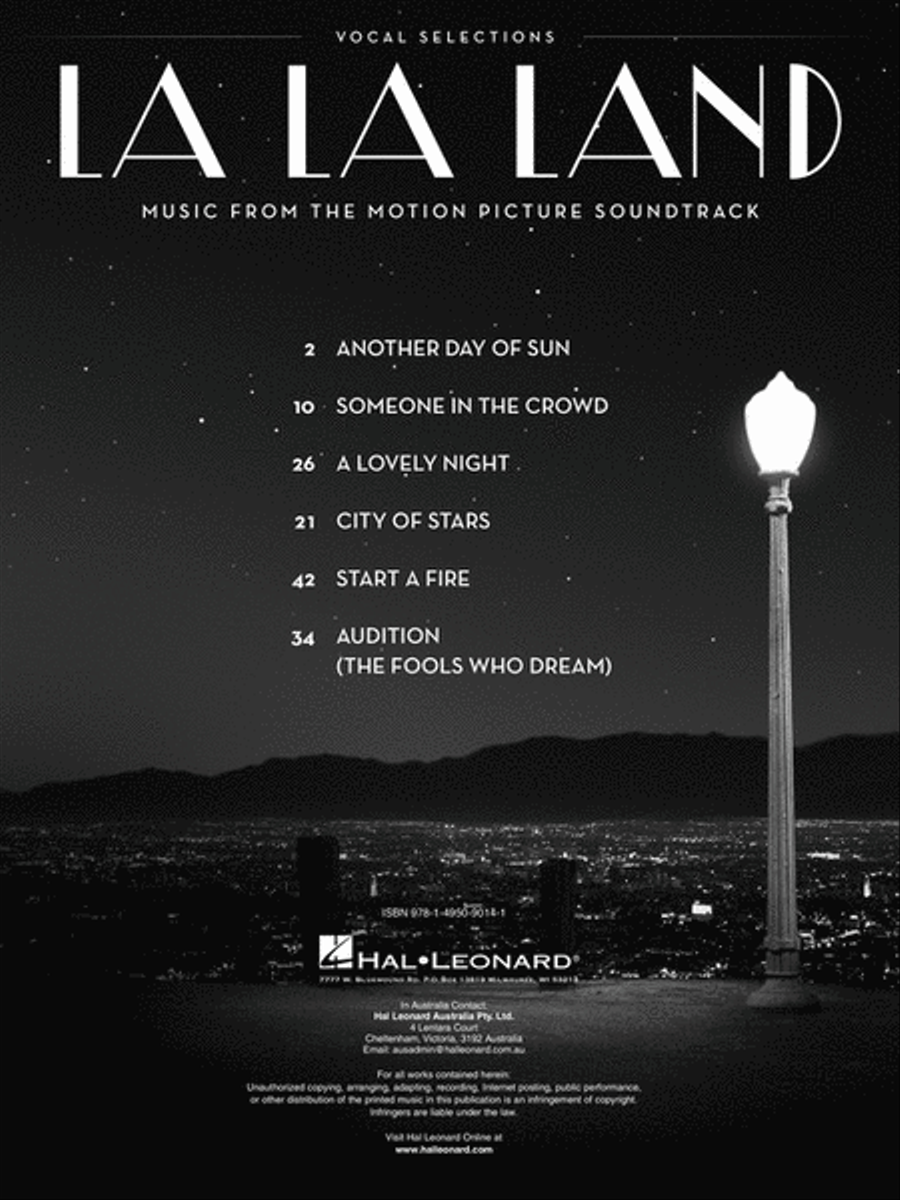La La Land - Vocal Selections Voice scores gallery preview page 2