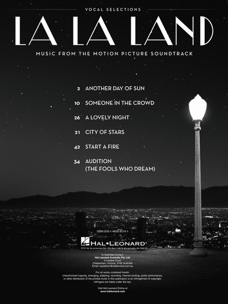 La La Land - Vocal Selections