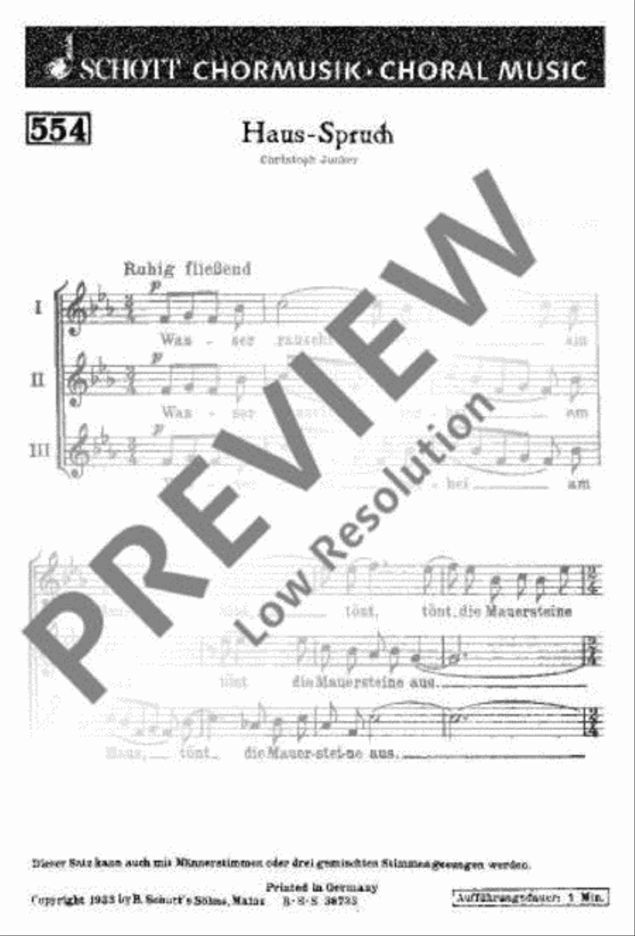 Hausspruch Women's Choir scores gallery preview page 2