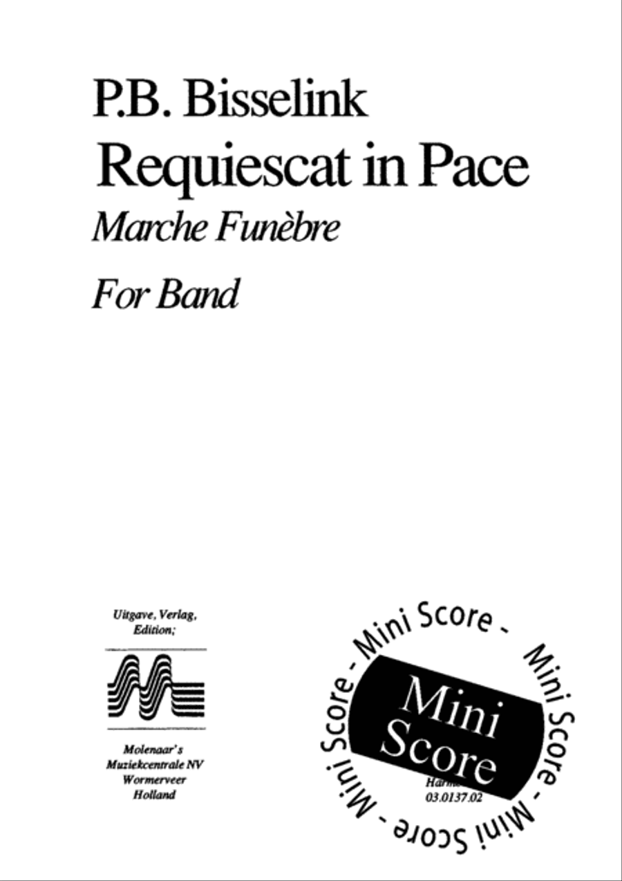 Requiescat in Pace Requiescat in Pace Concert Band scores gallery preview page 3