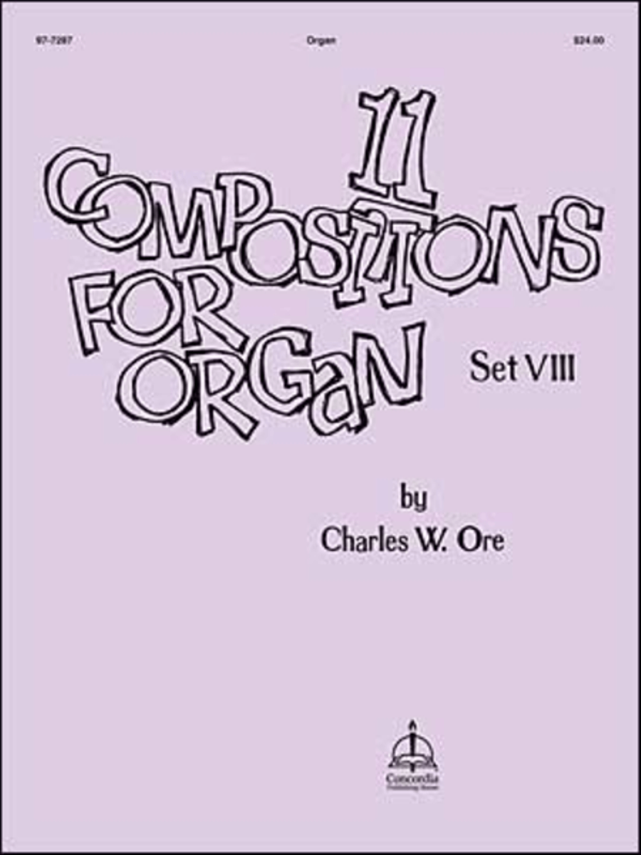 Eleven Compositions for Organ, Set VIII Organ scores gallery preview page 1