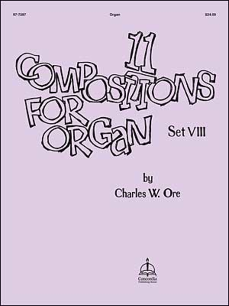 Eleven Compositions for Organ, Set VIII image number null