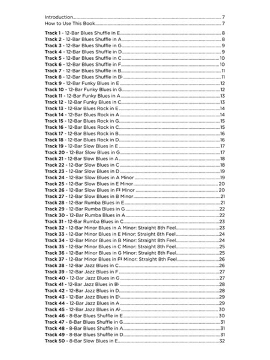Big Book of Backing Tracks Electric Guitar scores gallery preview page 3