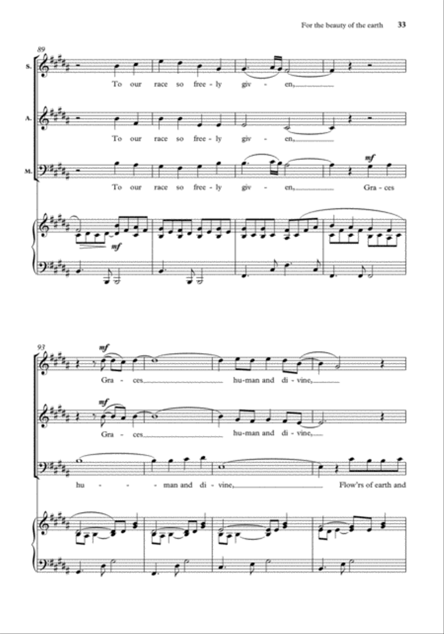 John Rutter Anthems for SA Men SA scores gallery preview page 31