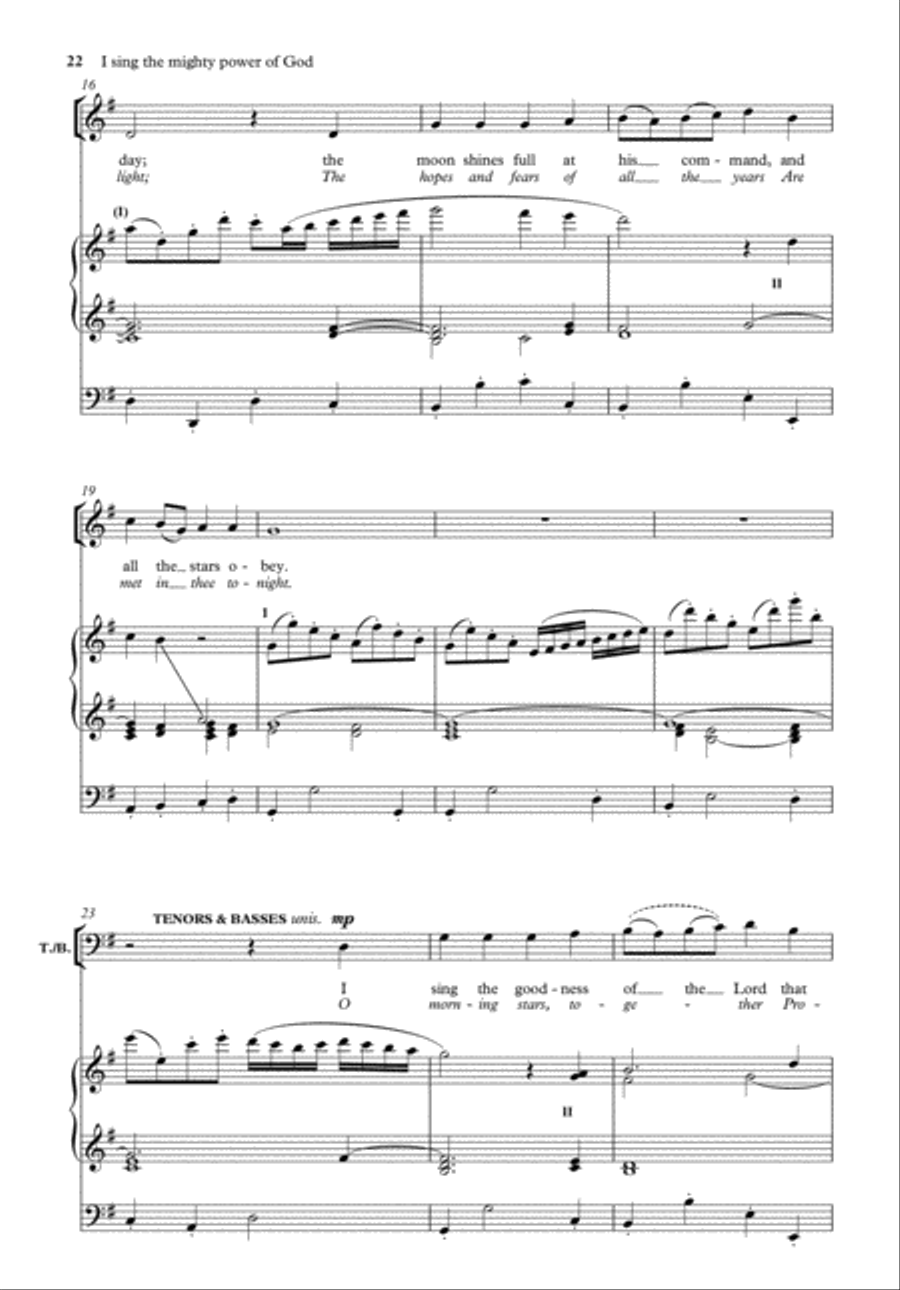 Mack Wilberg Anthems 4-Part scores gallery preview page 4