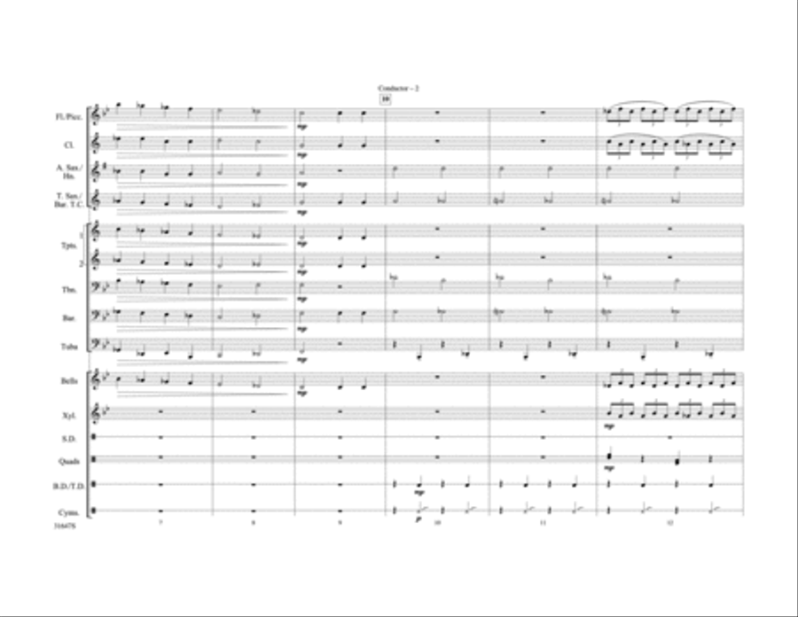 The Great Gate of Kiev Marching Band scores gallery preview page 3