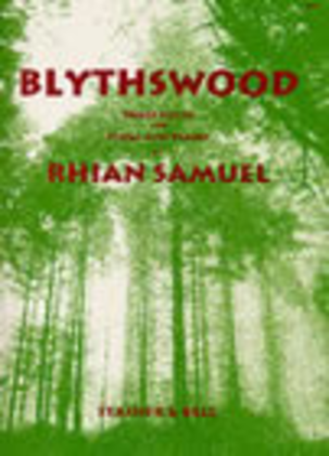 Book cover for Blythswood. Three pieces for Viola and Piano