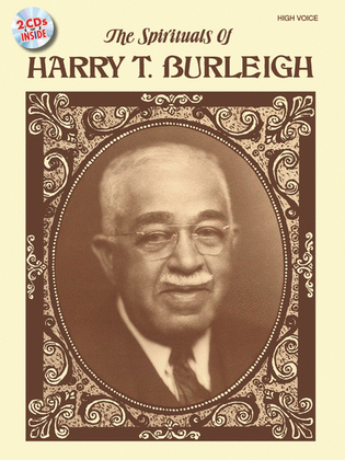 Book cover for The Spirituals of Harry T. Burleigh