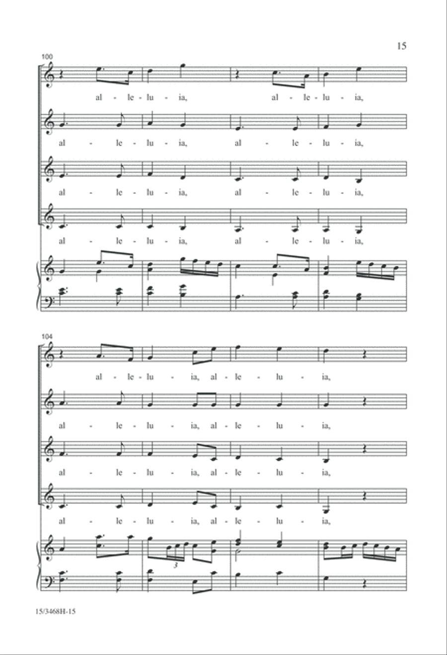 Veni Sancte Spiritus Veni Sancte Spiritus SSAA scores gallery preview page 15