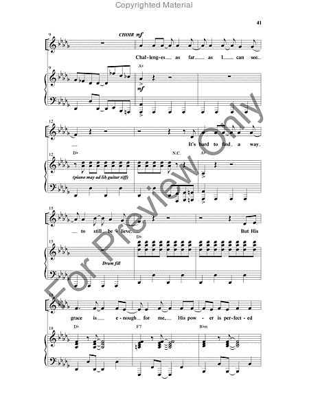 Back To The Cross - Choral Book image number null