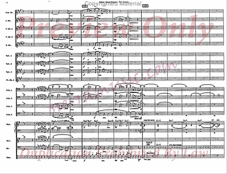 Better Days Ahead Big Band scores gallery preview page 13