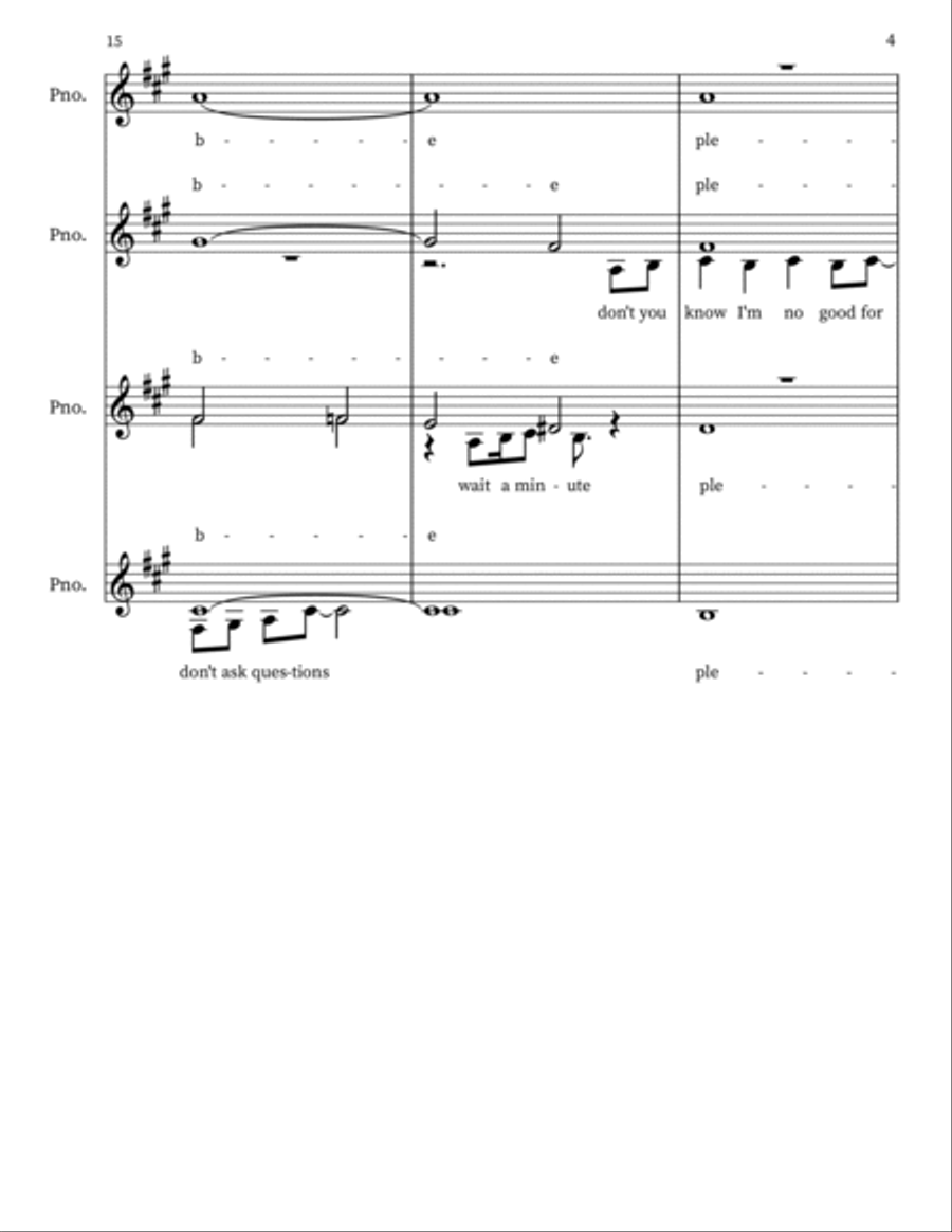 Goodbye Goodbye SSAA scores gallery preview page 4