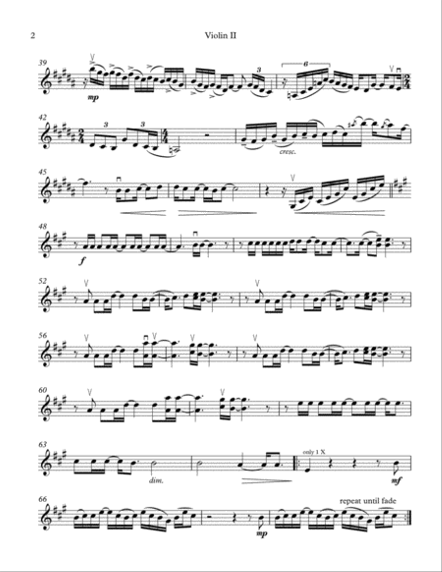 Africa String Quartet scores gallery preview page 4