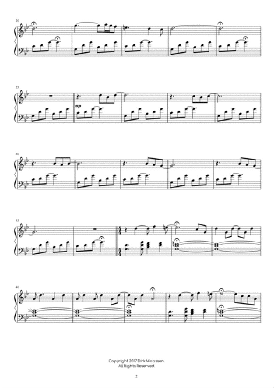 Dirk Maassen - The Sitting Room Piano Vol 1 / The Sheetbook Piano Solo scores gallery preview page 4