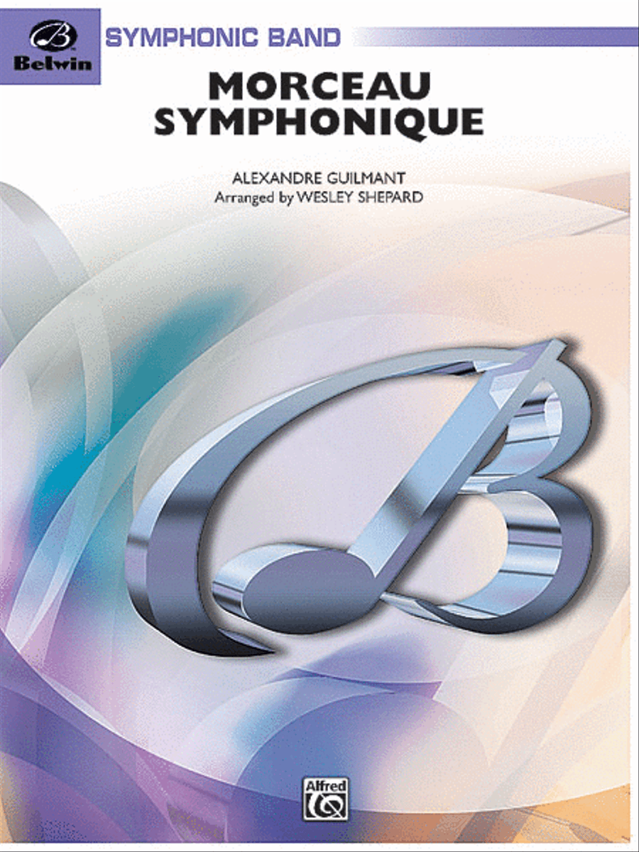 Morceau Symphonique Concert Band scores gallery preview page 1