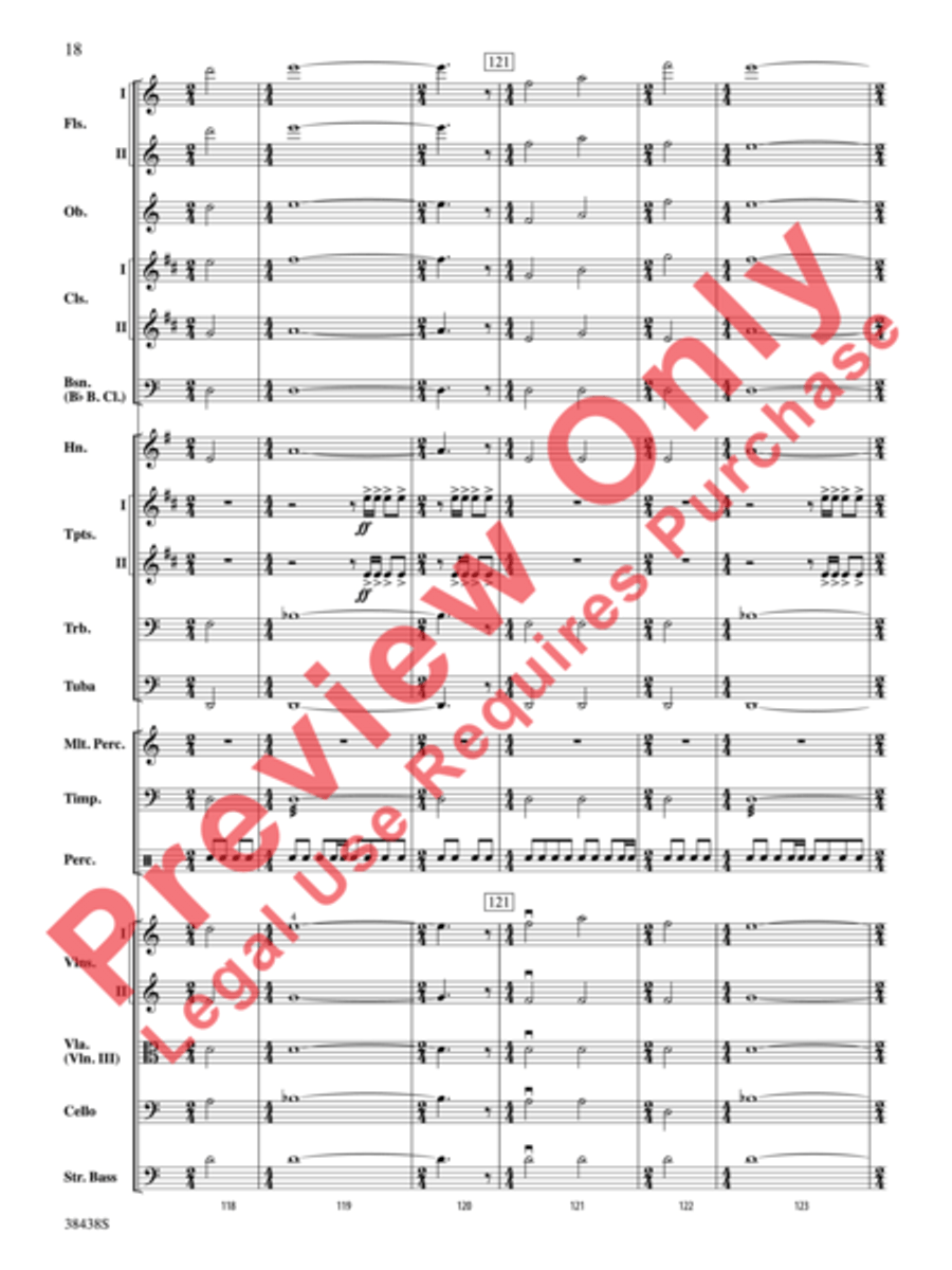 Harry Potter and the Deathly Hallows, Part 2, Selections from Full Orchestra scores gallery preview page 19