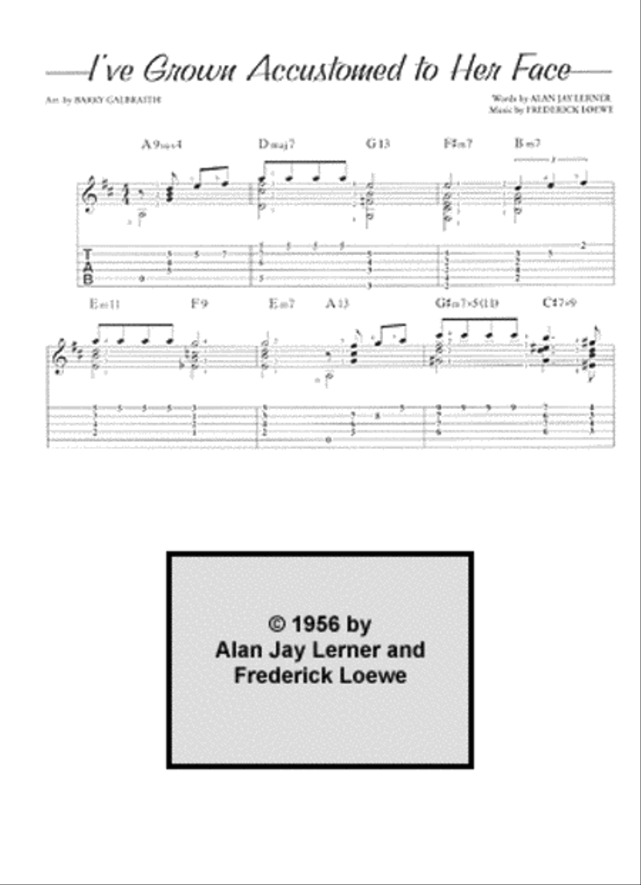 Barry Galbraith Guitar Solos Volume 2 Electric Guitar scores gallery preview page 4