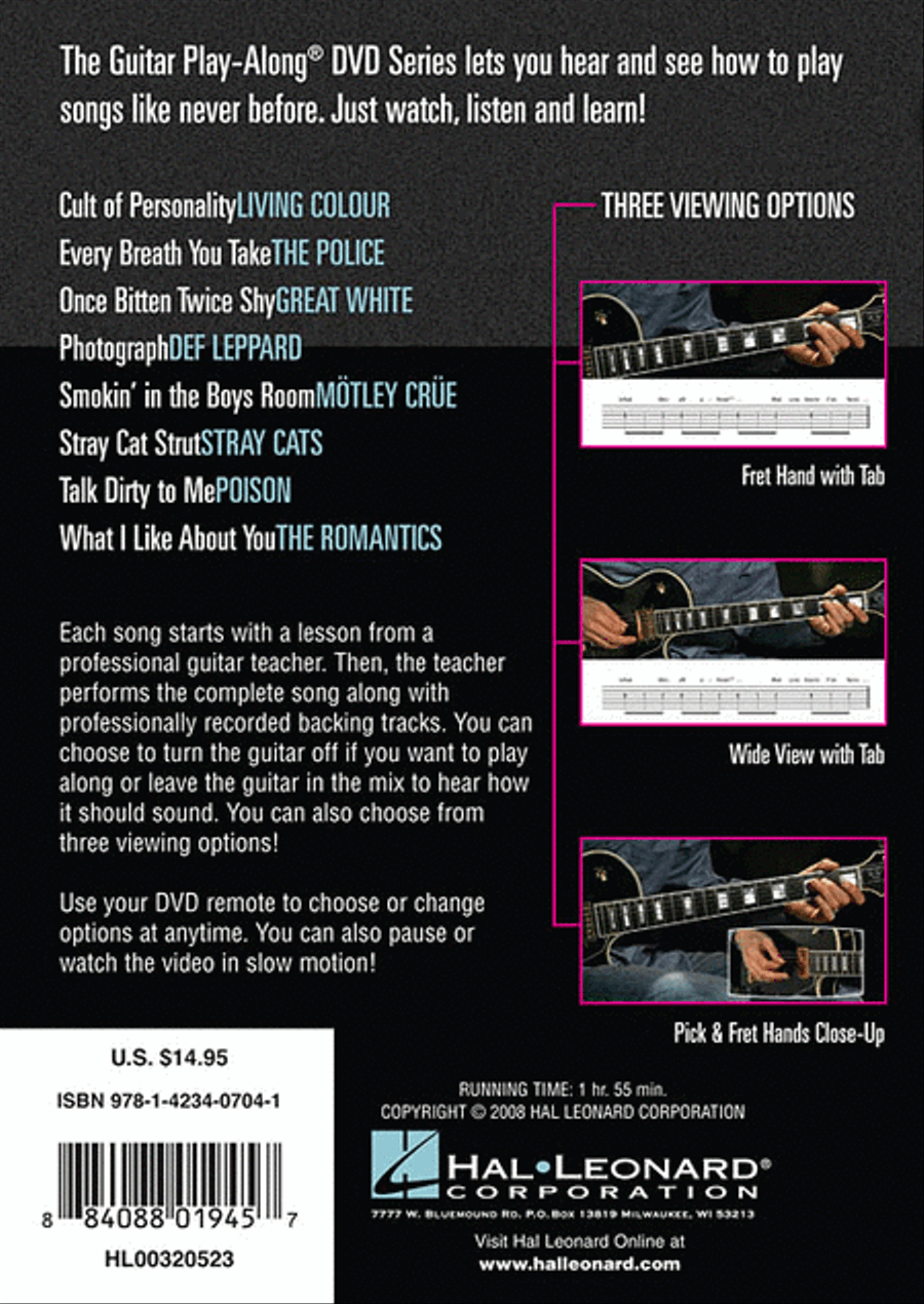 '80s Rock Guitar scores gallery preview page 2
