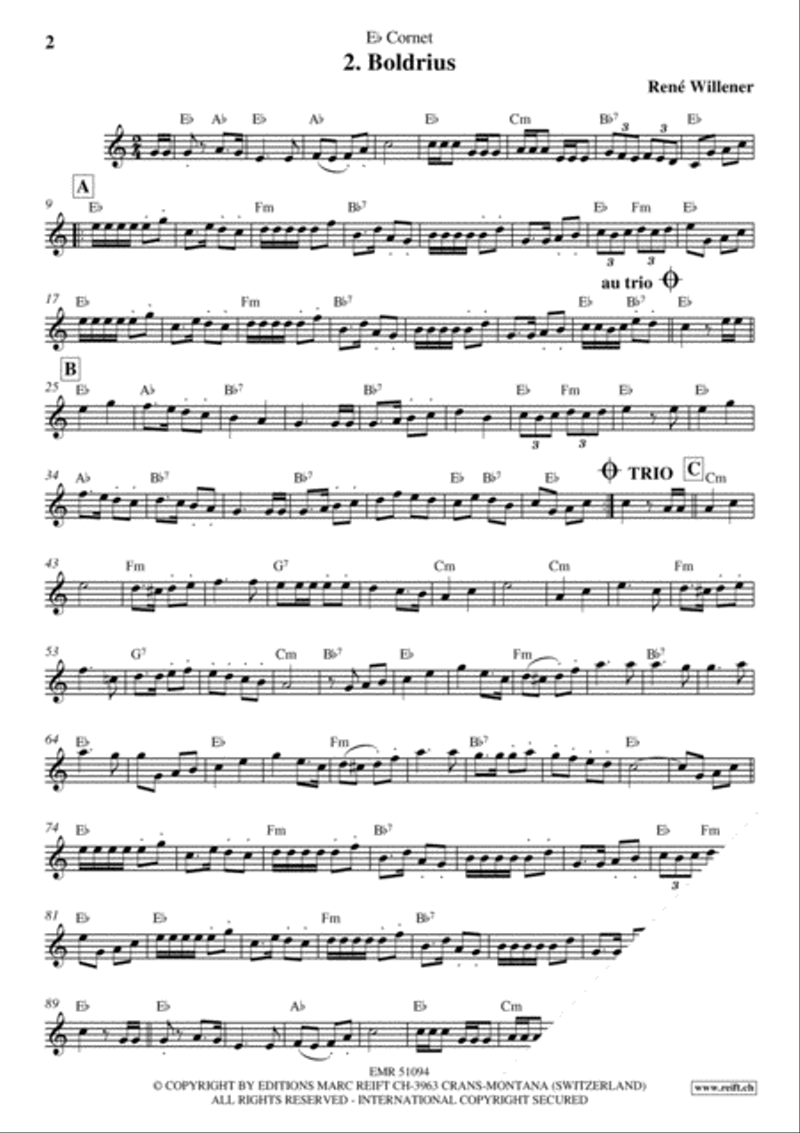 La Fete au Chalet Volume 1 Cornet scores gallery preview page 4