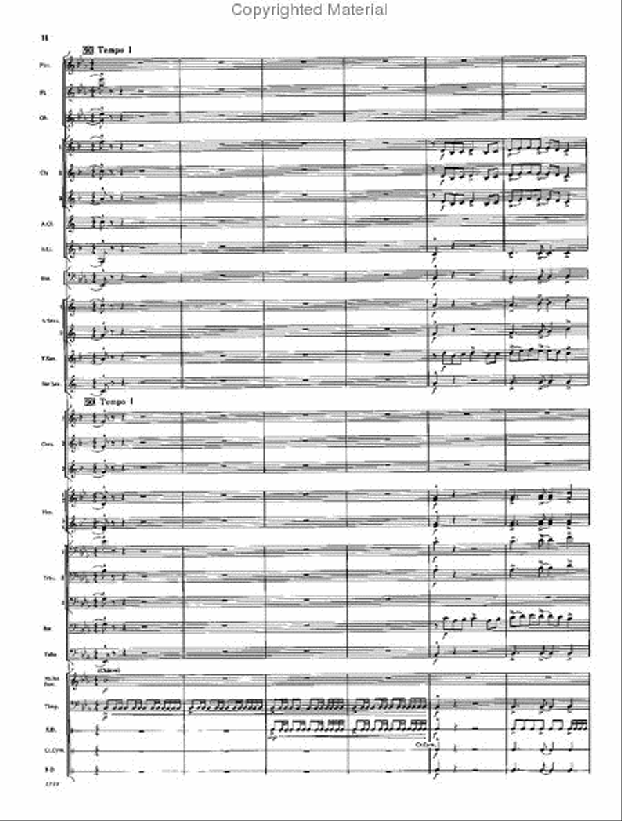 Covington Square Concert Band scores gallery preview page 15