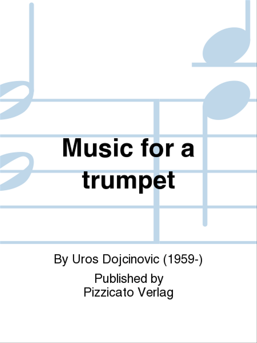 Music for a trumpet A Trumpet scores gallery preview page 1
