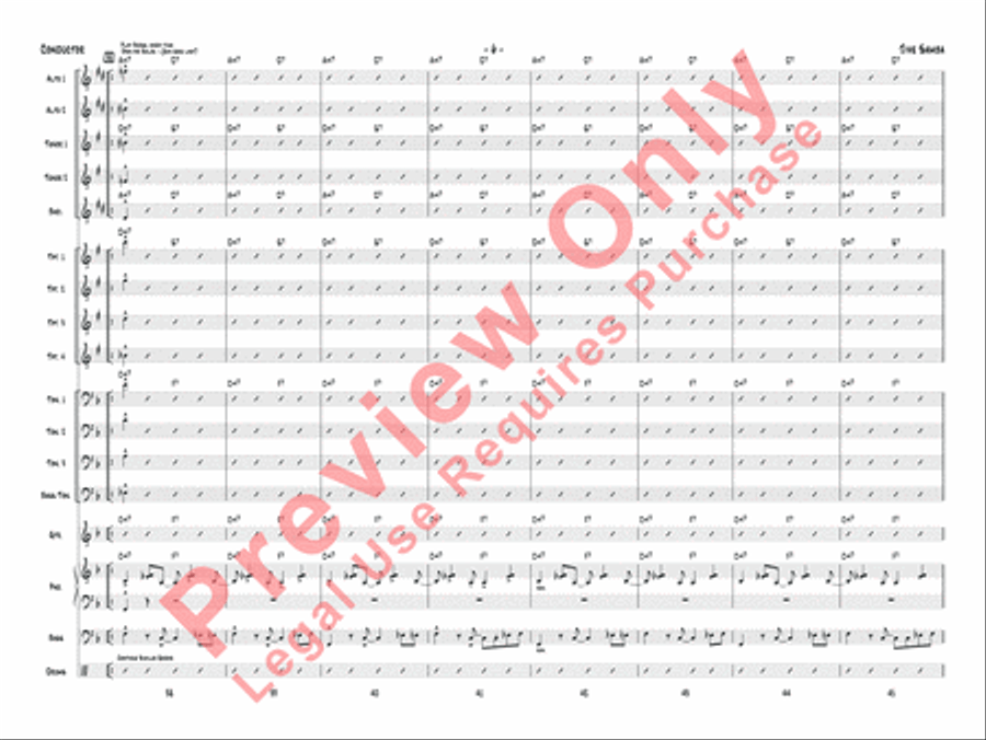 Jive Samba Jazz Ensemble scores gallery preview page 9