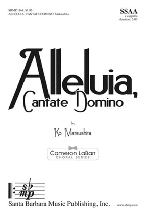 Book cover for Alleluia, Cantate Domino - SSAA Octavo
